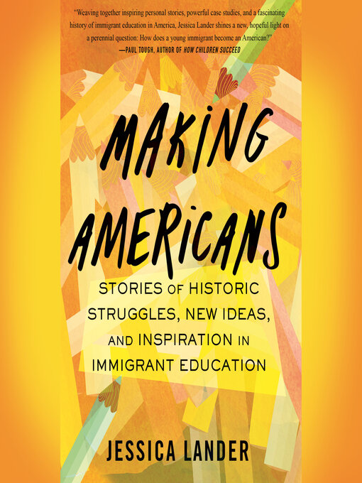 Title details for Making Americans by Jessica Lander - Available